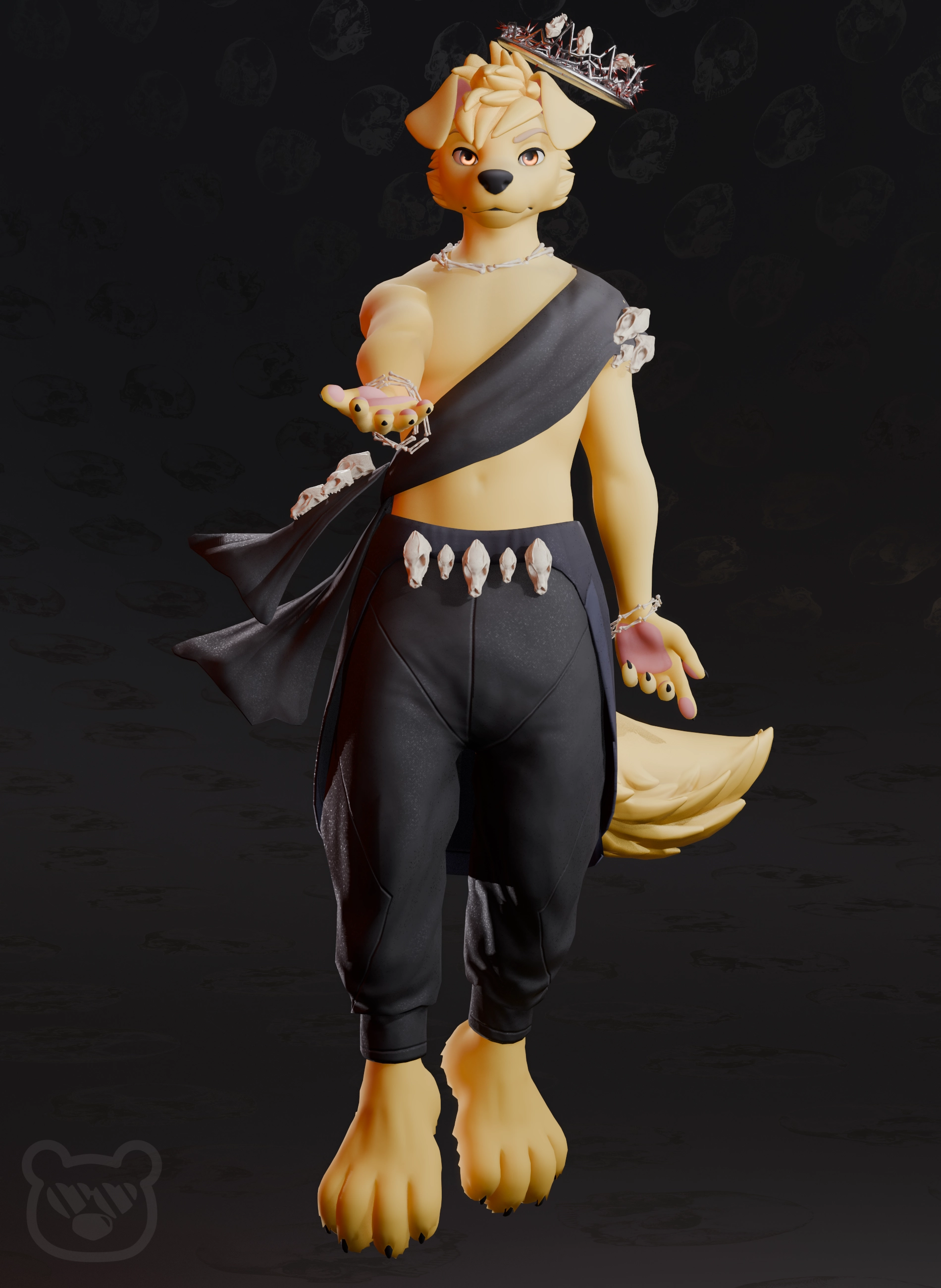Stylized character outfit